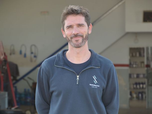 Iván Magriñá Martínez at Servinautic Ibiza